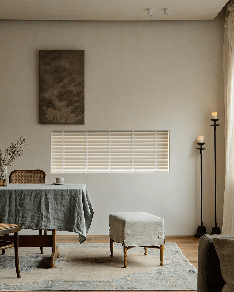 Krabben-Slipcover-Hocker