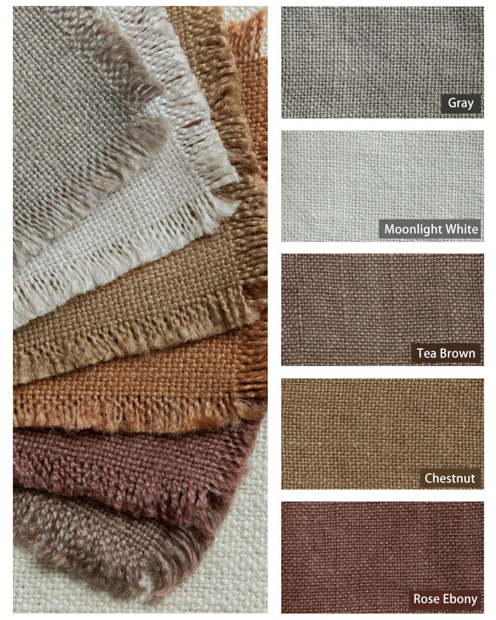 550g Yarn-dyed Linen Fabric