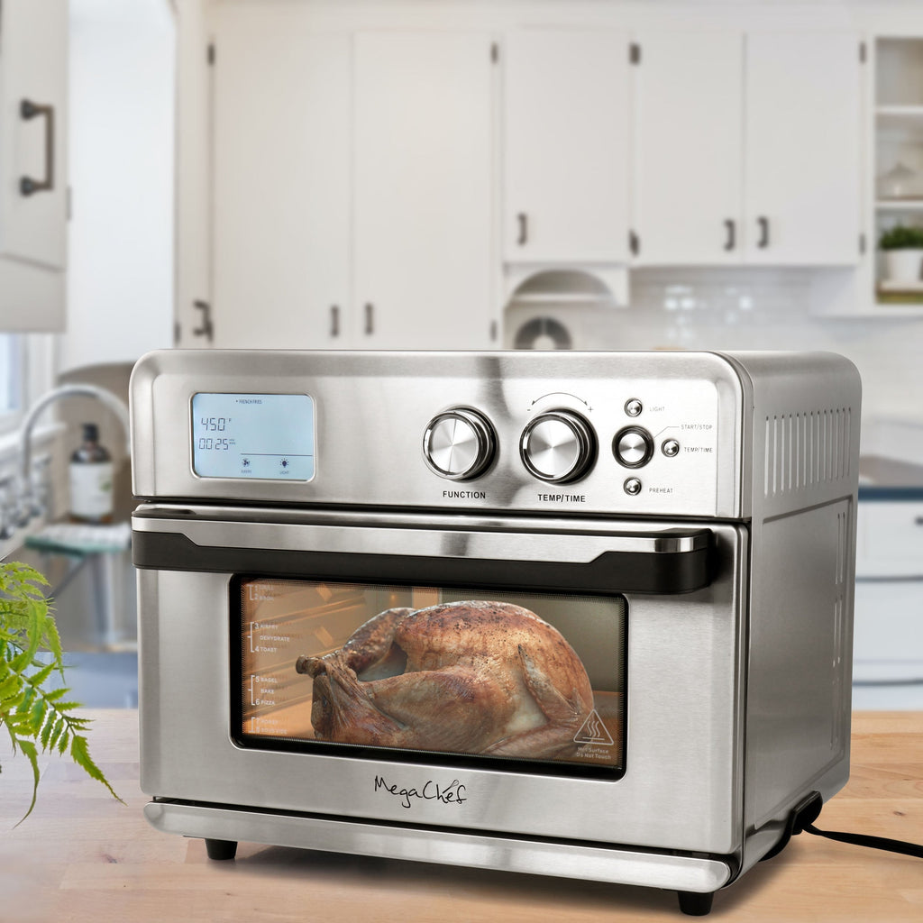 Multifunktions-Heißluftfritteuse mit 21 voreingestellten Programmen