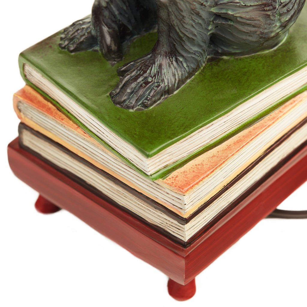 Intellektueller Affe Tischleuchte, 21,75 cm hoch – 11 cm L x 11 cm B x 21,75 cm H