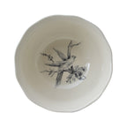 222 Fifth Adelaide 16-teiliges Porzellan-Geschirrset mit runden Tellern, Schüsseln und Bechern, Dunkelblau