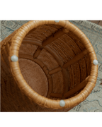 Beistelltisch aus Rattan