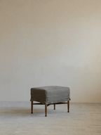 Krabben-Slipcover-Hocker