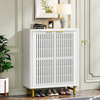 Schuhschrank mit Tür für 24 Paar Schuhe, geeignet für Eingangsbereich und Wohnzimmer