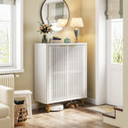 Schuhschrank mit Tür für 24 Paar Schuhe, geeignet für Eingangsbereich und Wohnzimmer