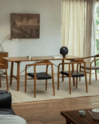 Halbmond-Ledersessel