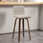 26/29 Barhocker/Tresenhocker aus Kunstleder, drehbar, 2er-/3er-Set