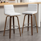 26/29 Barhocker/Tresenhocker aus Kunstleder, drehbar, 2er-/3er-Set