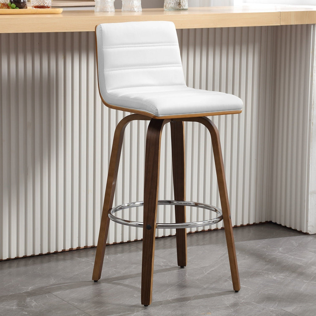 26/29 Barhocker/Tresenhocker aus Kunstleder, drehbar, 2er-/3er-Set