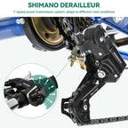 26 Dreiräder für Erwachsene, 3 Räder, 7-Gang-Dreirad