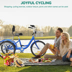 26 Dreiräder für Erwachsene, 3 Räder, 7-Gang-Dreirad