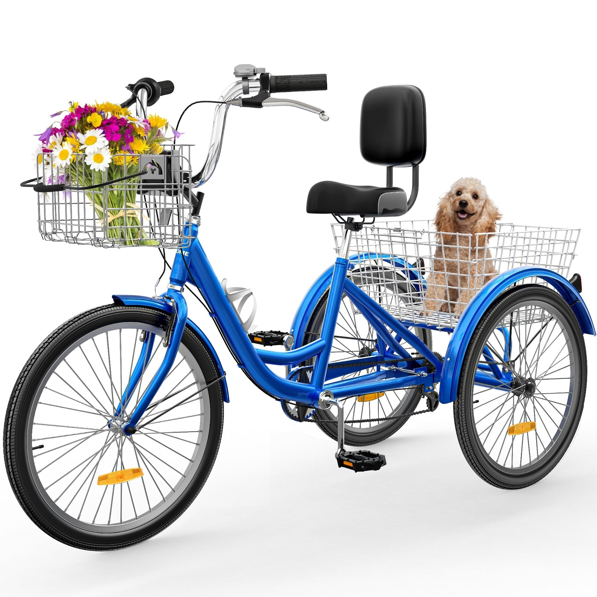 26 Dreiräder für Erwachsene, 3 Räder, 7-Gang-Dreirad