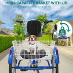 26 Dreiräder für Erwachsene, 3 Räder, 7-Gang-Dreirad