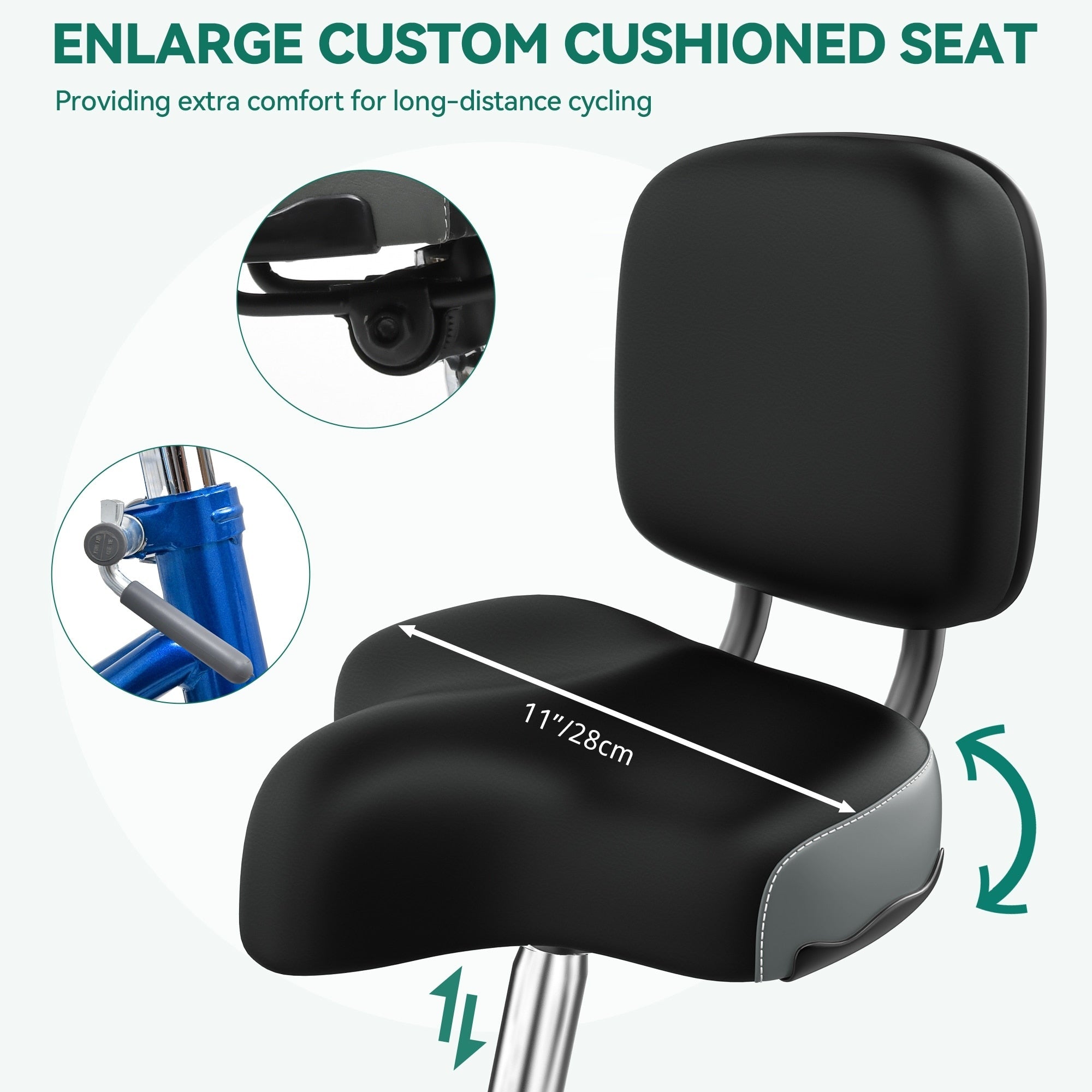 26 Dreiräder für Erwachsene, 3 Räder, 7-Gang-Dreirad