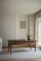 Indonesische Vintage-Teakholztische