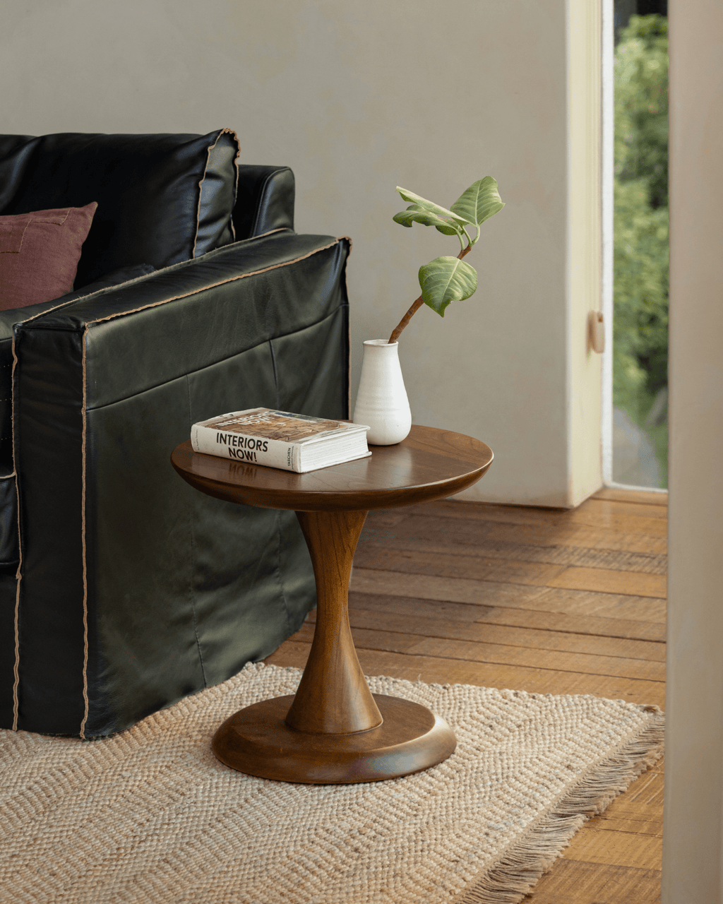 Beistelltisch mit Spindel