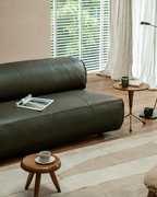 Wave Nappa Ledersofa