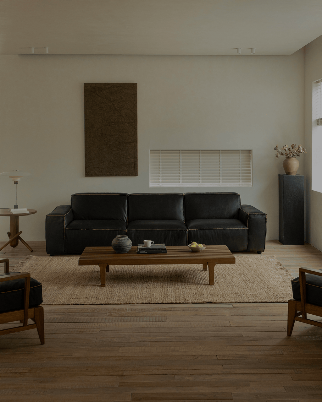 Botan Leather Sectional Sofa