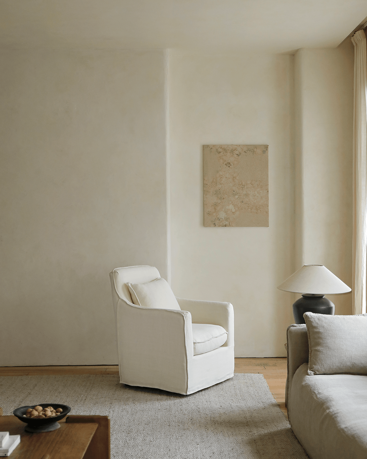 Sola Slipcovered Armchair