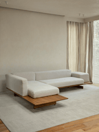 Modulares Sofa aus Tatami-Leinen
