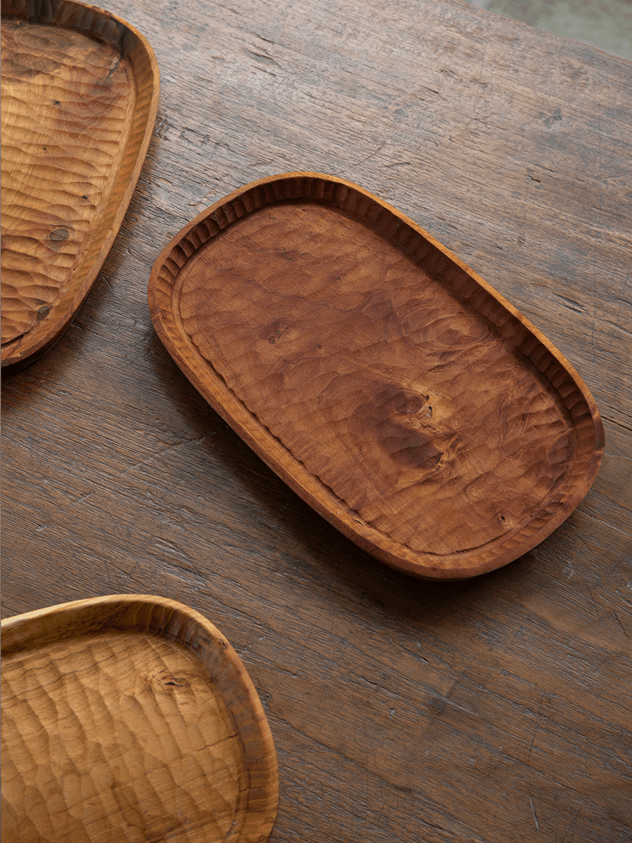 Abbey Teak Serving Tray 2PC