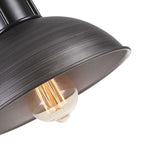 3-flammige Pendelleuchte im industriellen Landhausstil, linear, Metall, Kücheninsel-Pendelleuchte, Oberfläche in geöltem Bronze-Finish