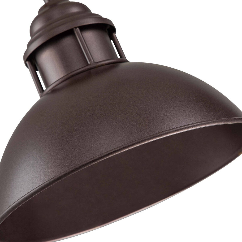 3-flammige Pendelleuchte im industriellen Landhausstil, linear, Metall, Kücheninsel-Pendelleuchte, Oberfläche in geöltem Bronze-Finish