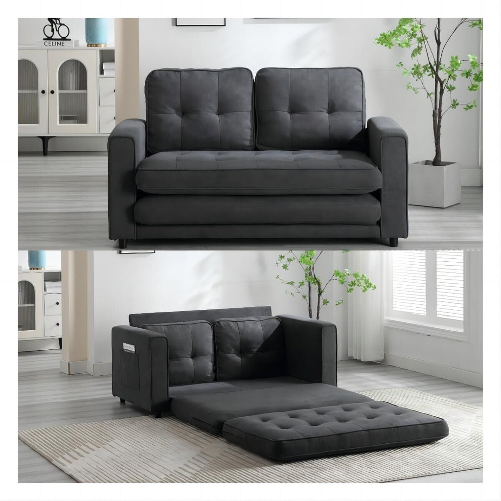 3-fach faltbares Futon-Schlafsofa