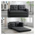 3-fach faltbares Futon-Schlafsofa