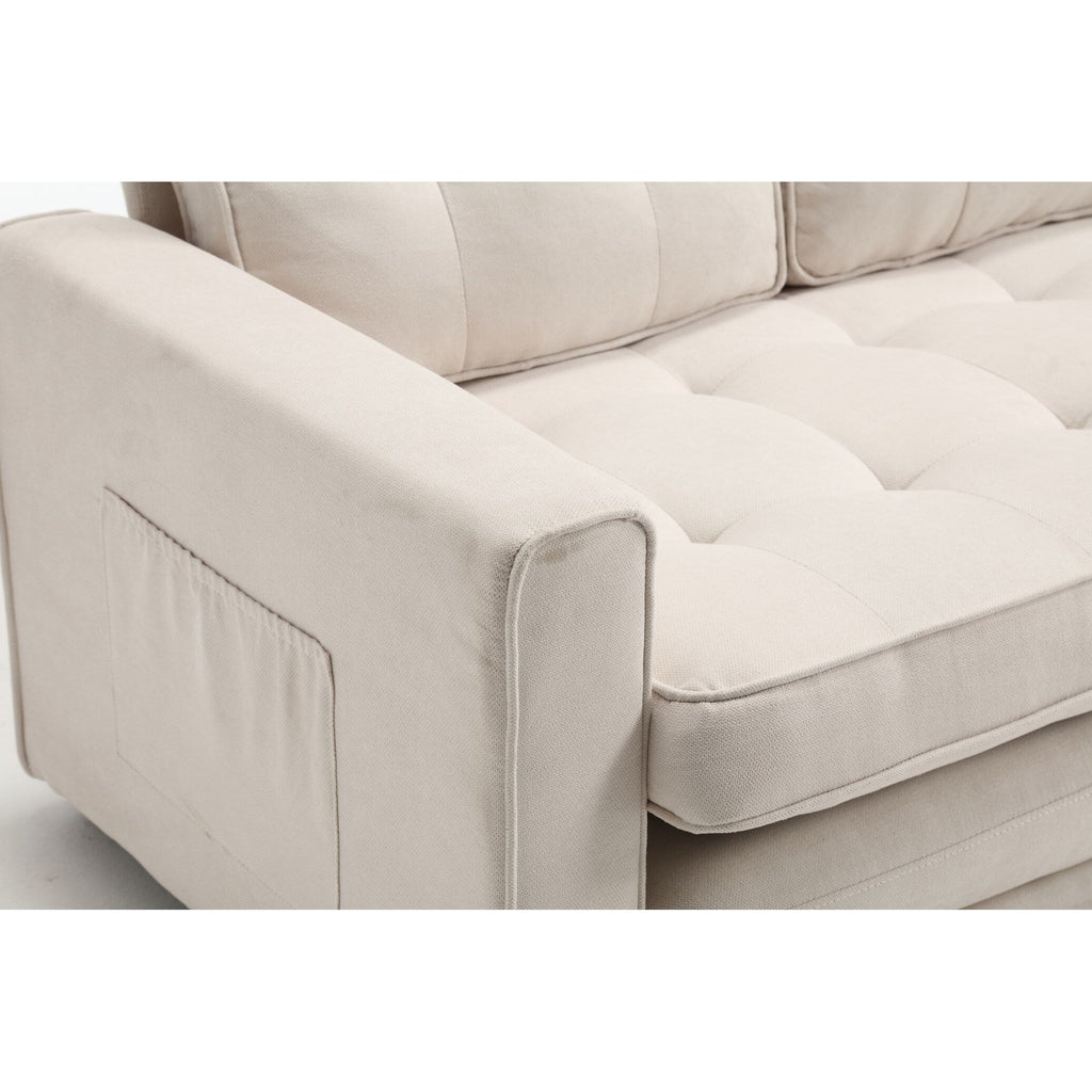 3-fach faltbares Futon-Schlafsofa