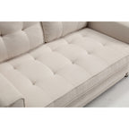 3-fach faltbares Futon-Schlafsofa
