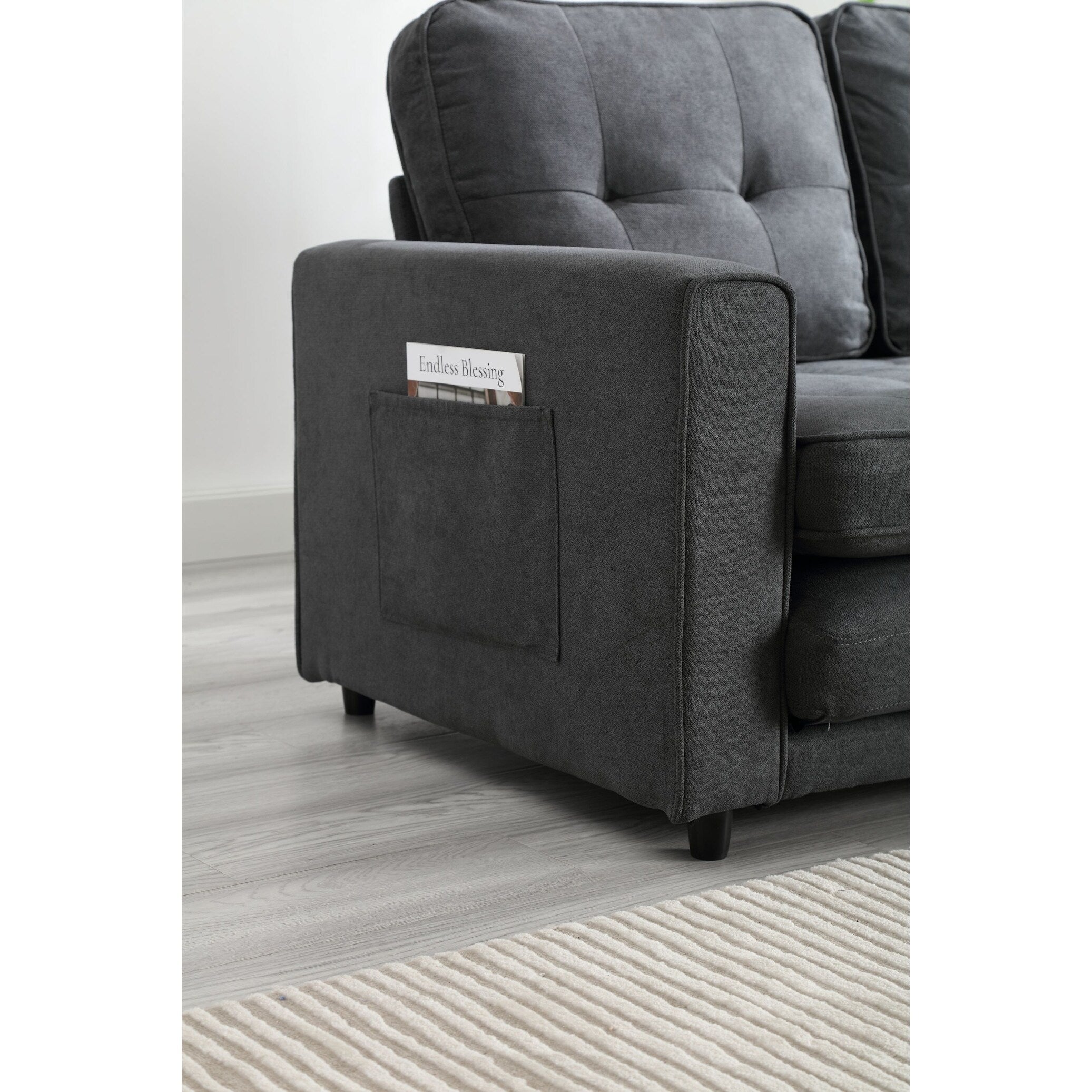 3-fach faltbares Futon-Schlafsofa