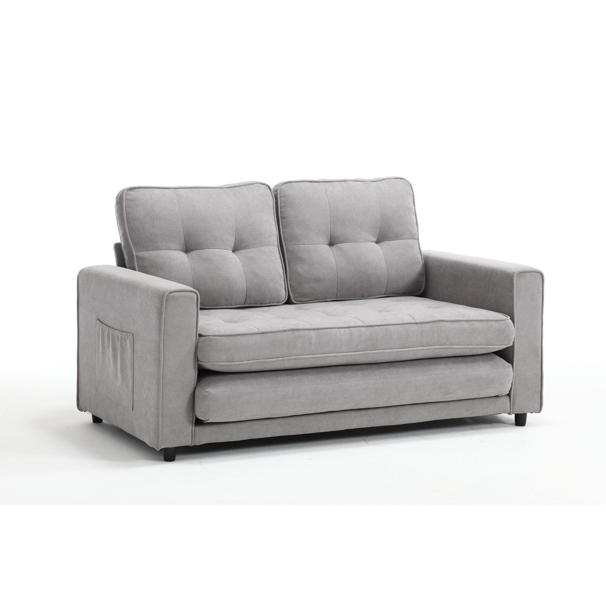 3-fach faltbares Futon-Schlafsofa