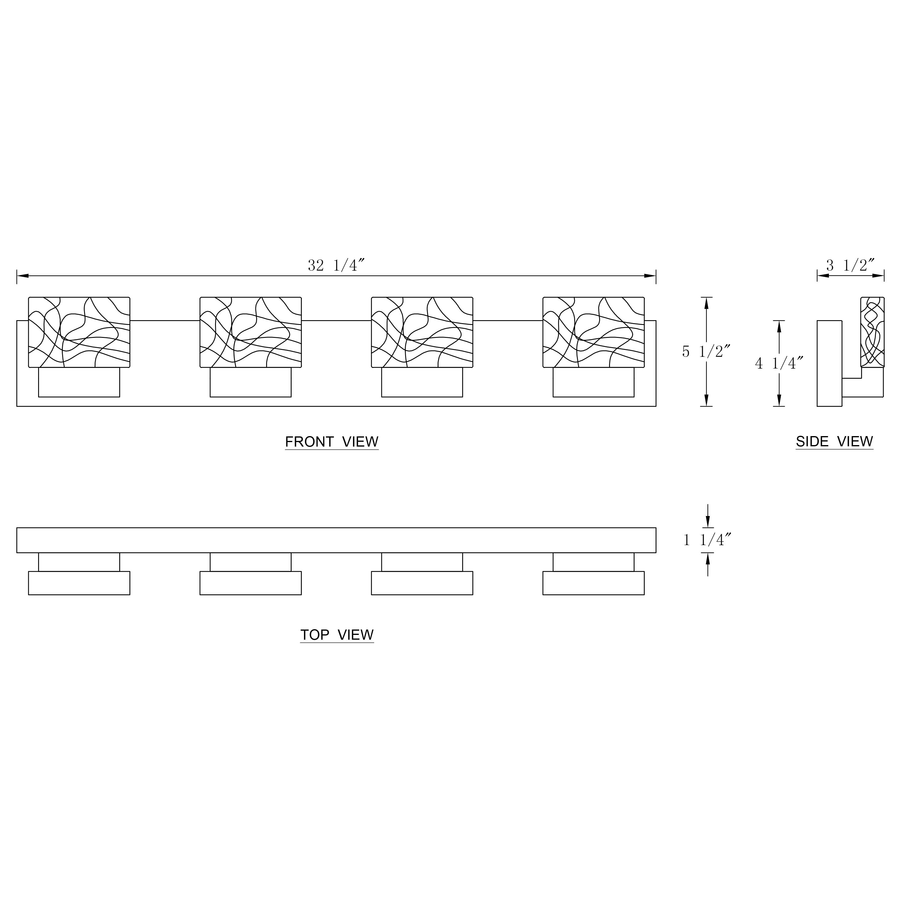 C Cattleya Edelstahl 3000K LED-Spiegelleuchte mit integrierten Kunstglasschirmen – Chrom