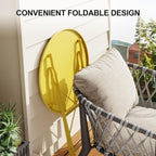 3-teiliges Bistro-Set für die Terrasse