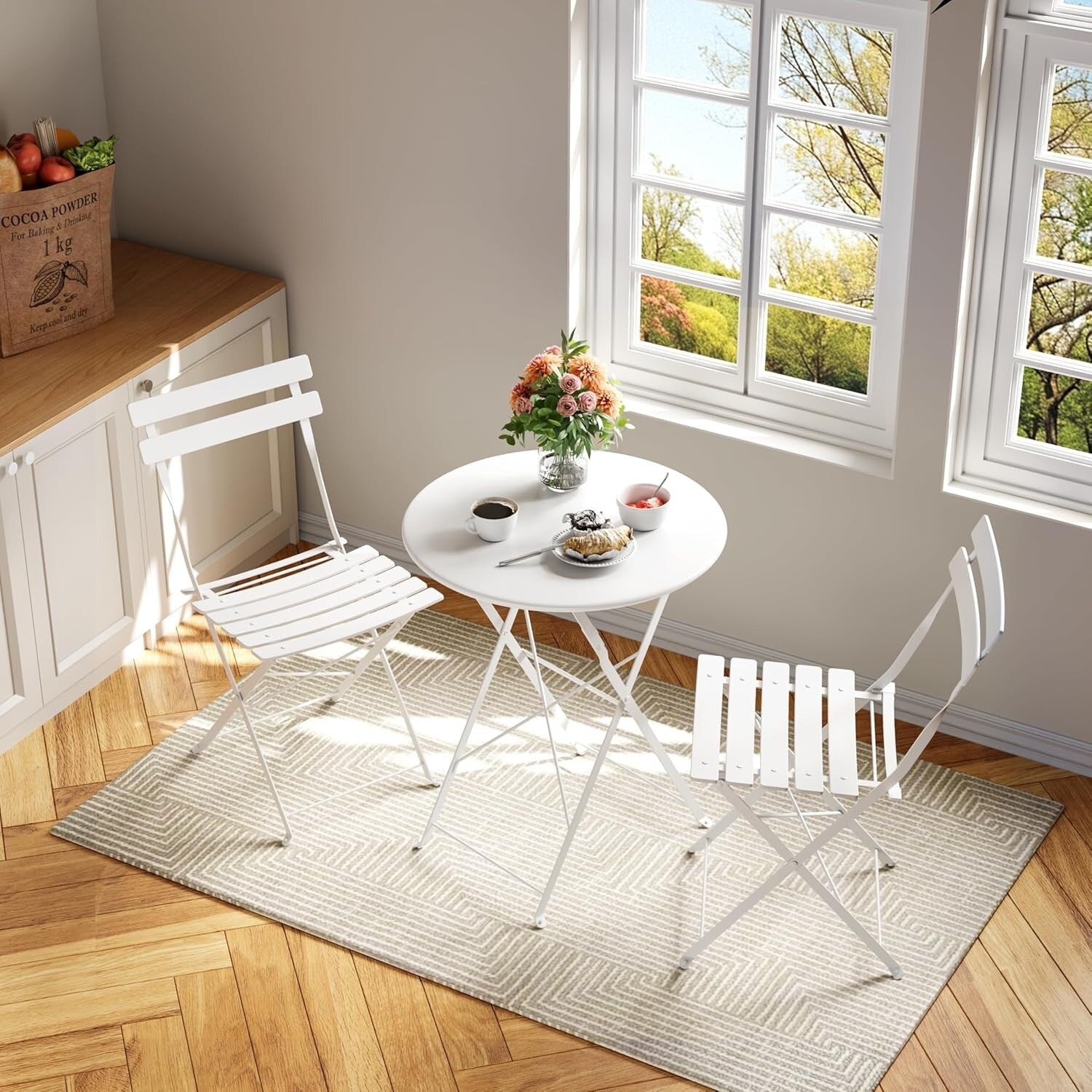 3-teiliges Bistro-Set für die Terrasse