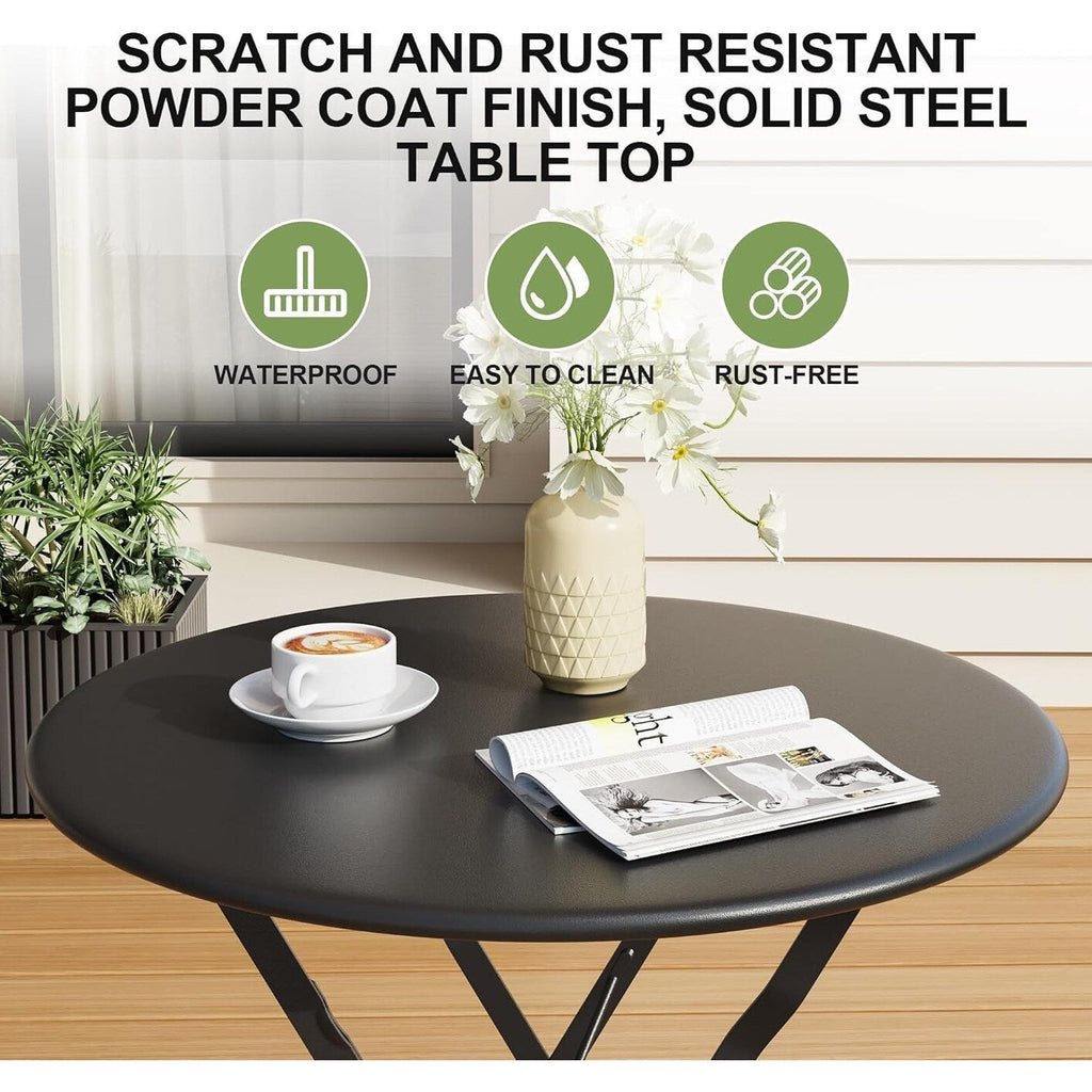 3-teiliges Bistro-Set für die Terrasse