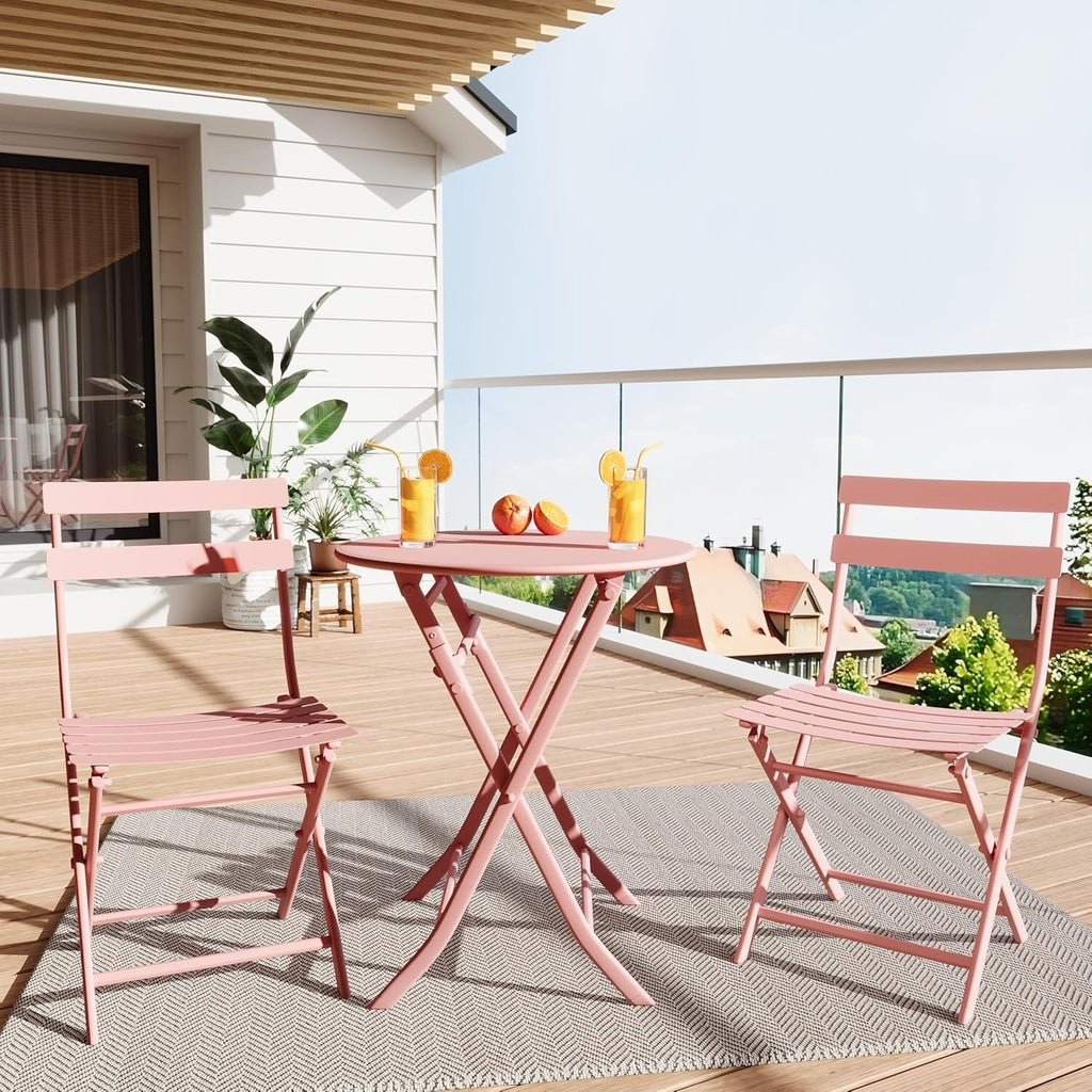 3-teiliges Bistro-Set für die Terrasse