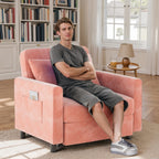 3-in-1 verstellbares Schlafsofa, Ausziehsessel-Sofa, wandelbares Klappbett für das Wohnzimmer