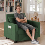 3-in-1 verstellbares Schlafsofa, Ausziehsessel-Sofa, wandelbares Klappbett für das Wohnzimmer