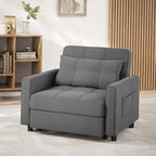 3-in-1 verstellbares Schlafsofa, Ausziehsessel-Sofa, wandelbares Klappbett für das Wohnzimmer