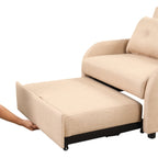 3-in-1-Schlafsofa mit ausziehbarem Tisch und USB-Anschlüssen von Harper&amp;Bright Designs