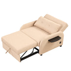 3-in-1-Schlafsofa mit ausziehbarem Tisch und USB-Anschlüssen von Harper&amp;Bright Designs