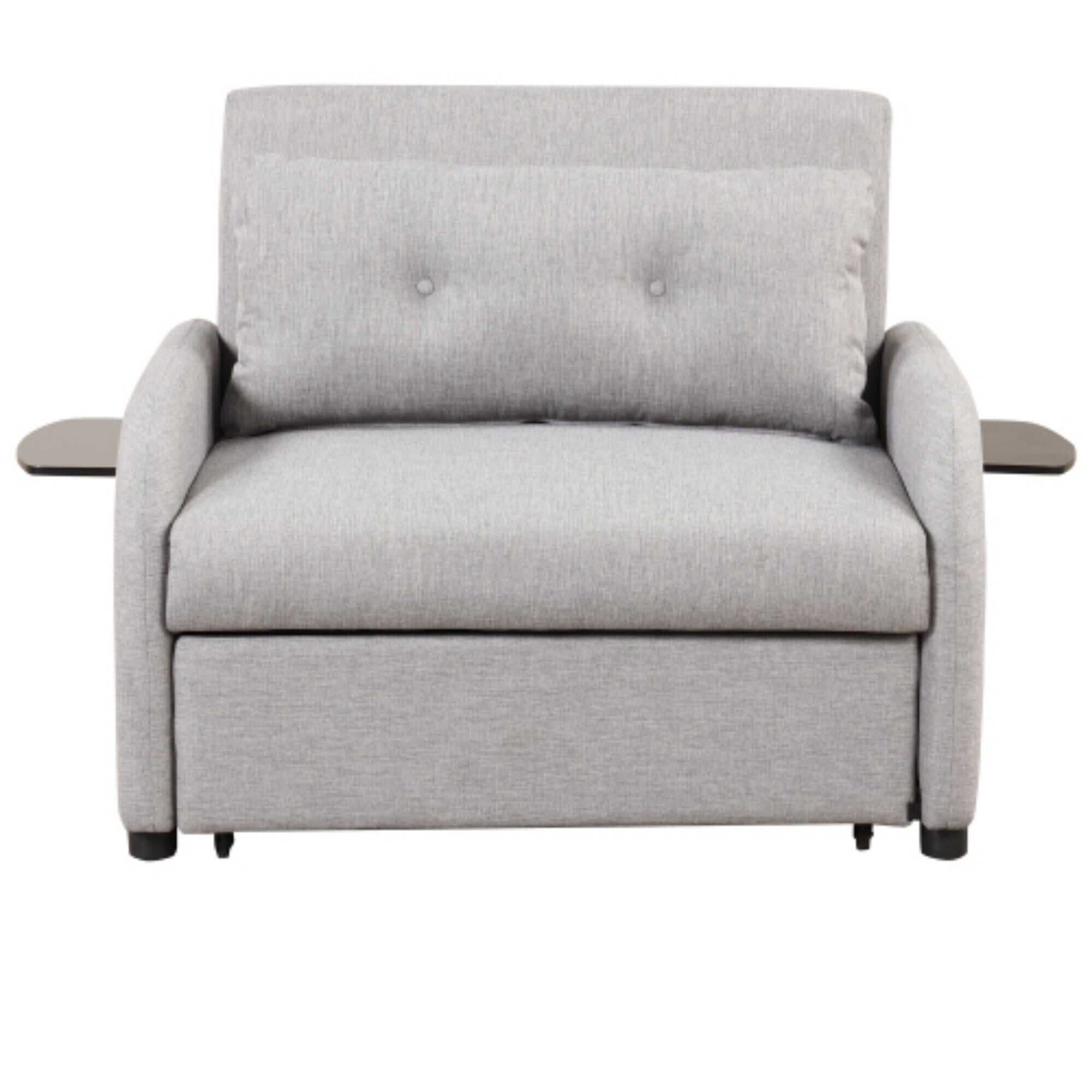 3-in-1-Schlafsofa mit ausziehbarem Tisch und USB-Anschlüssen von Harper&amp;Bright Designs