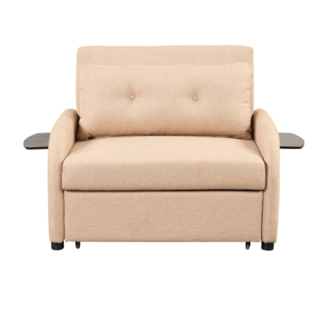3-in-1-Schlafsofa mit ausziehbarem Tisch und USB-Anschlüssen von Harper&amp;Bright Designs