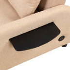 3-in-1-Schlafsofa mit ausziehbarem Tisch und USB-Anschlüssen von Harper&amp;Bright Designs