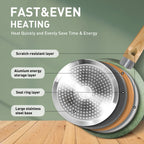 30-teiliges Küchen-Granit-Kochgeschirr- und Backgeschirr-Set, Kochpfannen-Set, Antihaft-Töpfe und -Pfannen-Set