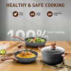 30-teiliges Küchen-Granit-Kochgeschirr- und Backgeschirr-Set, Kochpfannen-Set, Antihaft-Töpfe und -Pfannen-Set