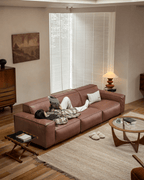 Botan Leather Sectional Sofa