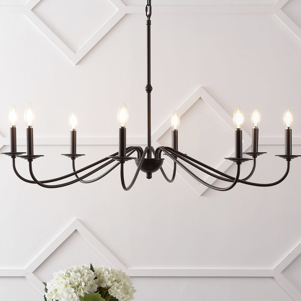 34,75 € 6-flammiger LED-Kronleuchter aus Eisen, von JONATHAN Y